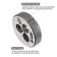 thumbnail image 3 of Uxcell 2 Pieces Round Threading Dies M1.6 x 0.35 Thread Metric Alloy Tool Steel Screw Cutting Die, 3 of 6