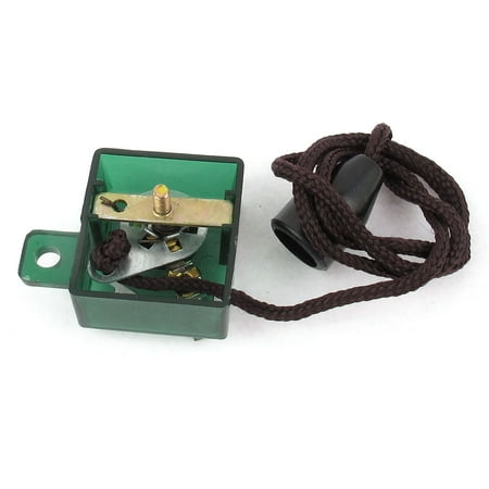 250v 1a 2pin Momentray Pull Cord Switch Lamp Canopy For Ceiling Fan Light