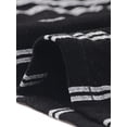 thumbnail image 5 of DARING DIVA Women's Stripe Casual Drawstring Wide Leg High Waist Pants M Black, 5 of 6