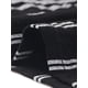 thumbnail image 5 of Pantalones de rayas de tiro alto y pierna ancha de algodón sueltos para mujer INSPIRE CHIC en negro, 5 of 6