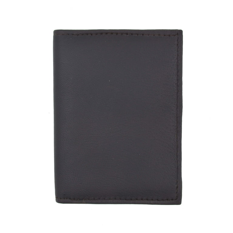 Slim Thin Leather Credit Card ID Mini Wallet Holder Bifold Driver's License  Safe NEW COLORS 1515C