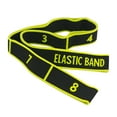 thumbnail image 4 of STRAP STRAP STRAP STRAP STRAP Fitness Ejercicio de extracción de versátiles de banda elástica 8 segmento para entrenamientos estiramientos Amarillo, 4 of 8