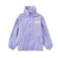 thumbnail image 5 of URMAGIC URMAGIC 3-13Y Child Girls Fleece Jacket Windbreaker 2-in-1 Colorblock Outdoor Jakcet, 5 of 12