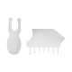 thumbnail image 2 of Raspador Muscular Gua Sha, Herramienta de Masaje de Acero Inoxidable, Raspador Guasha, Forma Ergonómica, Masajeador de Puente Nasal para Aplicaciones, 2 of 9
