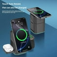 thumbnail image 2 of 3 in 1 Wireless Charger Stand For Fast Charging Station Lot F7, 2 of 7