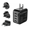 thumbnail image 1 of Cargador Universal De Viaje Malubero Adaptador Internacional Con 4usb Malu2072, 1 of 3