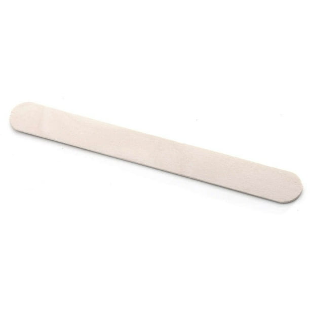 Tongue Depressors, Senior, Blade, NonSterile, Wood, 6 Inches Long 11/