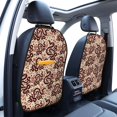 thumbnail image 5 of Uemuo Snake Printed Car Back Seat Protector,2 Pcs Backseat Car Organizer, Kick Mats Back Seat Protector , Back Seat Organizer for Kids, 5 of 8