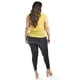 thumbnail image 3 of Blusa con detalle de encaje Roman Fashion /Tallas Extras, 8004 (Amarillo) amarillo 42, 3 of 6