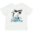 thumbnail image 3 of Inktastic Great White Shark Jumping Boys or Girls Baby T-Shirt, 3 of 5