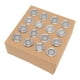 thumbnail image 3 of 16 Uds. Luz LED de cubierta de acero inoxidable PC IP67 lámpara impermeable en el suelo para jardín patio escalera 90 a 265V enchufe de la UE, 3 of 10