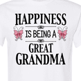 thumbnail image 4 of Inktastic Happiness is Being a Great Grandma with Butterflies T-Shirt, 4 of 5