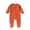 A-5125Orange, variant on MEZZALL Baby Bodysuit One-Pieces O-Neck Onesie Autumn Winter Overall Long Sleeve Zipper Jumpsuit Clothes Cover Baby Pajamas 0-1Year Toddler Nightwear Relaxed Fit / 0-6 Months