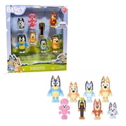 Bluey Family and Friends Figure 8-pack, 2.5-3 inch Action Figures, Ages 3+