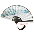thumbnail image 3 of SDFGTstore Chinese Handhelds Fan Double Sided Vintage Painting Folding Fan Cheongsam Dance Performances Photography Hand Fan Gift, 3 of 20