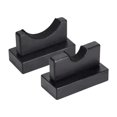 thumbnail image 1 of bedienty Baseball Bat Display Holder Handmade Horizontal Bat Baseball Black Compact Bracket, 1 of 6