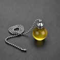thumbnail image 5 of Uxcell 20 Inch Ceiling Fan Pull Chain Ornament 30mm Crystal Ball Pendant Golden 2Pack, 5 of 6