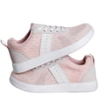 thumbnail image 2 of IEMIEMIEM Women Fashion Sneakers Platform Retro Gum Sole Casual Tennis Skate Shoe Genuine Leather Walking Footwear Anti Slip Trainers Pink 10 Wide, 2 of 5