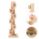 thumbnail image 2 of juego de canicas de madera con deslizador, juguete multicapa con torre rodante, juego de canicas de madera para niños pequeños, 2 of 7