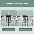 thumbnail image 3 of BAVNNRO Distributeurs de Boissons de 4,5 Gallons pour Fêtes, Distributeur de Boissons avec Support, Distributeur de Jus Chaud Froid Commercial avec Récipient à Glace et Acier Inoxydable, 3 of 8