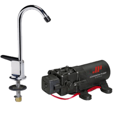 Johnson Pumps 61123 1.1 WPS/Faucet Combo, 12V, 15-Inch