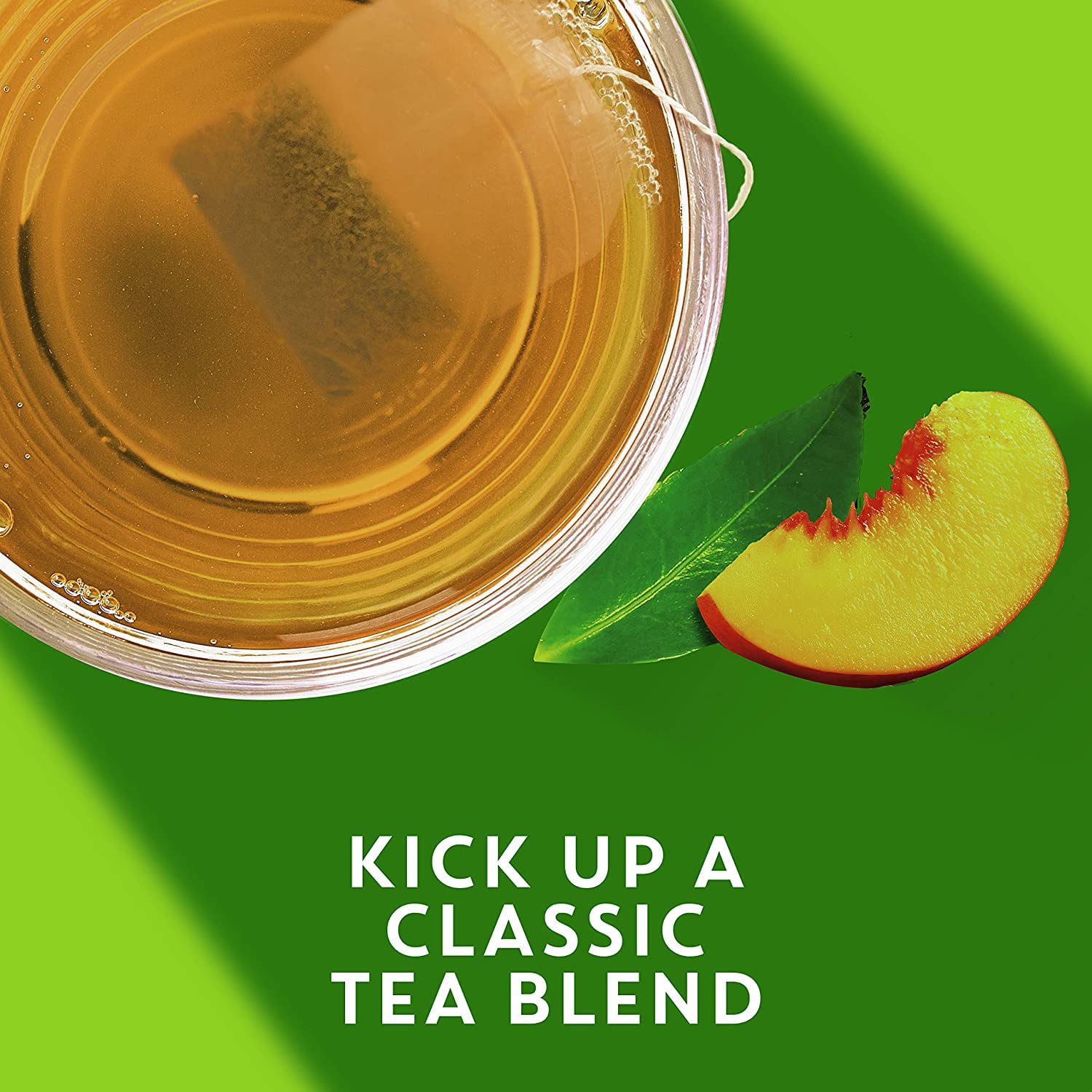 Tazo Organic Green & Black Tea Peachy Green 20 Tea Bags Pack of 2