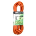 thumbnail image 2 of Woods 0266 16/3 SJTW General Purpose Extension Cord, 15-Foot, Orange, 2 of 4