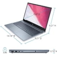 thumbnail image 3 of 2022 Newest HP Pavilion 15.6" FHD 1080P IPS Laptop, 8-Core AMD Ryzen 7-5700U(Up to 4.3GHz, Beat i7-1180G7), 32GB RAM, 1TB NVMe SSD, Numpad, HDMI, WiFi, USB-A&C, Fast Charge, Audio by B&O, Win11, 3 of 8