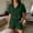 Suit-405Green, variant on Gamivast Short Sets Women 2 Piece Outfits Button Down Crop Shirt & Elastic Waist Shorts Lounge Sets Solid Collared Pockets Summer Casual Daily Travel Tracksuits