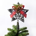 thumbnail image 1 of Adorno Para Árbol De Navidad De 20Cm, Adornos Navideños, Estrella Superior De Árbol De Hierro Forjado Para Decoración Del Hogar matsuzay HA045228-01, 1 of 6