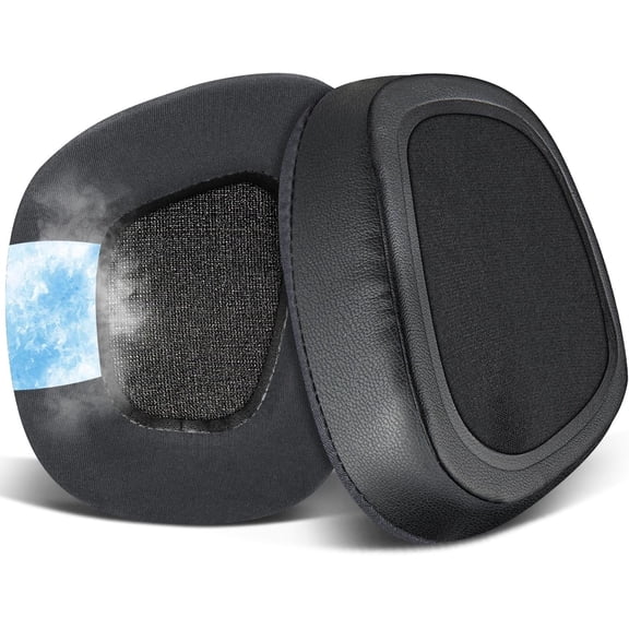 SOULWIT Cooling Gel Earpads Replacement for Corsair Void/Void v2/Void Pro/Void Elite/Surround Wired & Wireless RGB USB Gaming Headsets, Ear Pads Cushions with Noise Isolation Foam, Added Thickness
