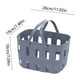 thumbnail image 3 of Organizadores de armario y almacenamiento Cesta de baño de plástico de mano Cesta de almacenamiento Cesta de baño Cesta de baño Cesta de almacenamiento miscelánea Cesta de lavado Cesta de baño Cesta d, 3 of 6