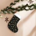 thumbnail image 7 of Fuzoiu Gold Dog Paw Print Christmas Stockings, Party Supplies & Kids Gifts,Big Xmas Stockings Decoration for Family Decorations Hanging Ornament for Xmas Holiday Party, 7 of 7