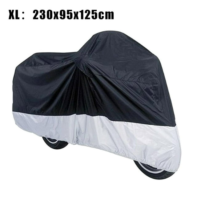 Riforla Motorcycle Cover Indoor Outdoor Motorcycle Protective Cover Watertight Sunproof Snowproof Windproof Scratchproof Dirtproof Motorcycle Cover Car Exterior Accessories C