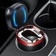 thumbnail image 3 of Cenicero portátil para coche con luz LED azul y mini depósito de basura (negro y plateado). Cenicero portátil de metal para coche., 3 of 5