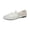 Silver, variant on Ballet Flats for Women Mesh Woven Mary Jane Flat Comfortable Closed Toe Buckle Strap Slip On Shoes Causal Breathable Ballerina Shoes Silver 7 Wide