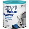 Great Value: Premium Ground Coffee, 39 Oz
