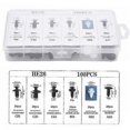 thumbnail image 3 of Car Fastener Box Set 100pcs Bumper Retainer Clips Car Rivets Fasteners Auto Accessory, 3 of 3
