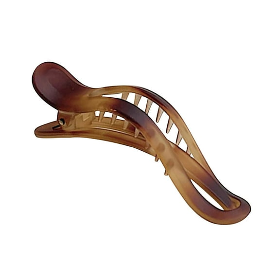 Dengmore Hair Clip Creative Fashion Shark Clip Ladies Headdress Hair Clip Clip Lazy French Flat Clip