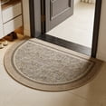 thumbnail image 4 of Apmemiss Clearance Non Slide Semi Circular Textured Designs Rug Cut to Size Doormat Absorbent and Lasting Entrance Rug for Home Bathroom Office, 4 of 7