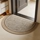 thumbnail image 5 of MTBLYS Felpudo antideslizante semicircular texturizado | Alfombra de entrada absorbente y duradera | Se puede cortar a medida | 50x80cm | Para el hogar, el baño y la oficina, 5 of 8