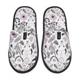 thumbnail image 1 of Balery Cowboy Pantuflas de Casa de Felpa Silenciosas con Diseño Estampado, Zapatillas Cómodas Antideslizantes de Algodón para Interior-Medium, 1 of 8