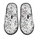 thumbnail image 1 of Fotbe Cowboy Pantuflas Peludas para Mujer con Estampado, Zapatillas de Peluche, Zapatos de Invierno para Casa, Uso Interior y Exterior-Medium, 1 of 8