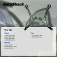 thumbnail image 3 of AutoShack Rear Lower Forward Control Arms with Bushings Replacement for 2000-2018 Ford Focus 2004-2013 Mazda 3 2013-2018 Ford C-Max 2012-2015 Mazda 5 2004-2011 Volvo S40 2006-2011 Volvo C70 2-PC Set, 3 of 5