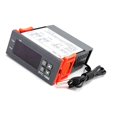 thumbnail image 2 of Thermostat Switch Cooling Heating Adjustable Alarm Function Digital Temperature Switch 110V?220V Black, 2 of 4