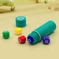 thumbnail image 1 of Juego de 5 uds. De juego de gato coreano, juguete portátil para atrapar piedras con estuche de almacenamiento, juego de lanzamiento de piedra interactivo para la coordinación mano-ojo, 1 of 9