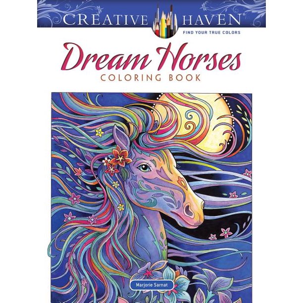 Creative Haven Coloring Books Creative Haven Dream Horses Coloring