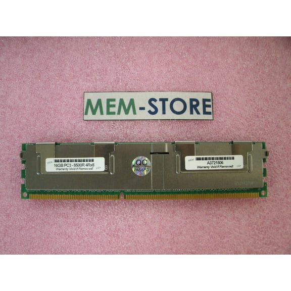 A3721506 16GB PC3-8500R 1066MHz 4R Memory Dell PowerEdge R810 R815 T610 T710 (3rd Party)