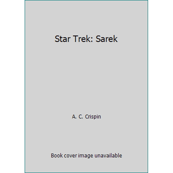 Pre-Owned Star Trek: Sarek (Hardcover) 0671795619 9780671795610