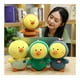 thumbnail image 4 of Pollito de peluche con pijama azul, supersuave, 4 of 4